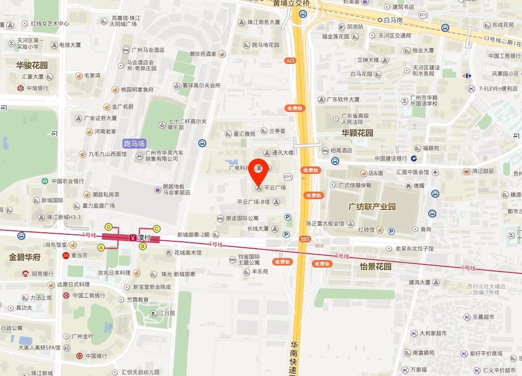 广电平云广场地图位置